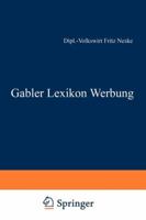 Gabler Lexikon Werbung 3409991115 Book Cover