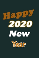 Happy 2020 New year: (120 Pages, Creative Design, Lined Notebook, Perfect For a Gift) 1711152196 Book Cover