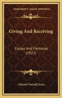 Giving and Receiving 102207380X Book Cover
