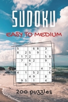 200 Sudoku Puzzles Books Easy to Medium Levels: Sudoku Puzzles Brain Games for Adults & Seniors B0CNXP4VMD Book Cover