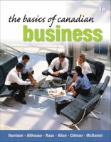 The Basics of Canadian Business 0176251863 Book Cover