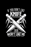 Like Knife throwing: 6x9 Throwing knifes - dotgrid - dot grid paper - notebook - notes 1710066636 Book Cover