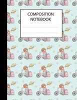 Composition Notebook: College-Ruled Composition Book for Middle and High School 1095943316 Book Cover