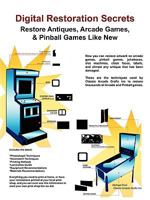 Digital Restoration Secrets: Restore Antiques, Arcade Games,& Pinball 0984158448 Book Cover