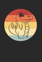 Krokodil Alligator Notizbuch: Krokodil Alligator Notizbuch f�r Liebhaber / Notizheft / Notizblock A5 (6x9in) Dotted Notebook / Punkteraster / 120 gepunktete Seiten 1674057334 Book Cover