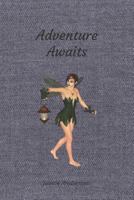 Adventure Awaits: Fantasy Graphpaper Notebook - Fairy 1726753328 Book Cover