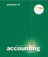 Principles of Accounting: Managerial, Chapters 11-21 0136147747 Book Cover