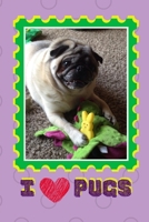 I Heart Pugs 1710347554 Book Cover