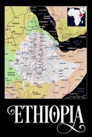 Ethiopia: Map of Ethiopia Notebook 1675621950 Book Cover