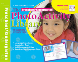 Preschool Photo Activity Library: An Essential Literacy Tool 087659061X Book Cover