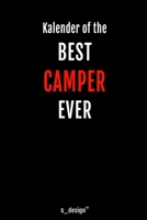 Kalender f�r Camper: Immerw�hrender Kalender / 365 Tage Tagebuch / Journal [3 Tage pro Seite] f�r Notizen, Planung / Planungen / Planer, Erinnerungen, Spr�che 1706575017 Book Cover