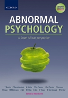 Abnormal Psychology: A South African Perspective 0195998375 Book Cover