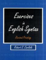 Exercises In English Syntax 0757548679 Book Cover