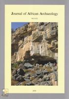 Journal of African Archaeology 8 (2) 3937248226 Book Cover