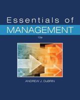 Essentials of Management 0324353898 Book Cover