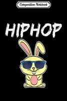 Composition Notebook: Hip Hop Bunny With Sunglasses Music Journal/Notebook Blank Lined Ruled 6x9 100 Pages 1709825022 Book Cover