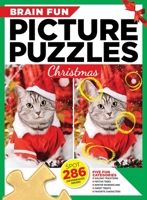 Brain Fun Picture Puzzles: Christmas 1955703167 Book Cover