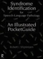 Syndrome Identification for Speech-Language Pathology: An Illustrated Pocketguide 0769300197 Book Cover
