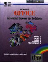 Microsoft Office: Introductory Concepts and Techniques : Word 6, Excel 5, Access 2, Powerpoint 4, Course One (Shelly, Gary B. Shelly Cashman Series.) 0877098611 Book Cover