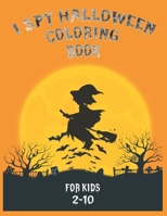 i spy halloween coloring book for kids 2-10 B09HQY2K3R Book Cover