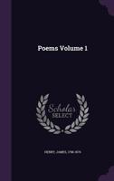 Poems Volume 1 1246020874 Book Cover