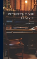 Recherches Sur Le Style 1022768298 Book Cover