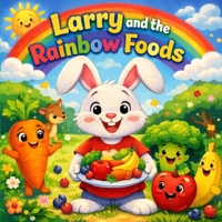 Larry and the Rainbow Foods: A Fun Rhyming Story About Healthy Eating, Fruits & Vegetables for Kids Ages 3–8 B0GY8NB7RF Book Cover