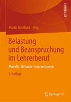 Belastung Und Beanspruchung Im Lehrerberuf: Modelle, Befunde, Interventionen 3531182463 Book Cover