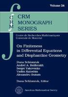 On Finiteness in Differential Equations and Diophantine Geometry (Crm Monograph Series) 0821828053 Book Cover