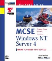 MCSE Training Guide: Windows NT Server 4 (2nd Edition) 1562059165 Book Cover