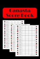 Canasta Score book: Canasta Score Sheet Book Scorebook of 120 Score Sheet Pages For Canasta Games Canasta for ScoreKeeping Canasta Scoring record notepad Canasta Score Book card gifts for Canasta play 1676632522 Book Cover