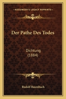 Der Pate Des Todes: Dichtung (Classic Reprint) 1144537282 Book Cover