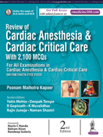 Review of Cardiac Anesthesia & Cardiac Critical Care: With 2100 McQs 935270066X Book Cover