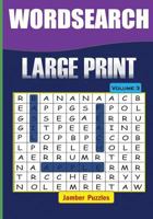 Word Search Large Print - Volume 3 1533613222 Book Cover