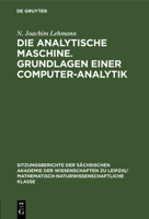 Die analytische Maschine. Grundlagen einer Computer-Analytik 3112583299 Book Cover