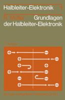 Grundlagen Der Halbleiter-Elektronik 3540589120 Book Cover