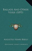 Ballads And Other Verse 1278844562 Book Cover