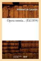 Opera Omnia (A0/00d.1854) 2012760449 Book Cover