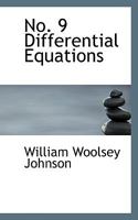 No. 9 Differential Equations 1018886818 Book Cover