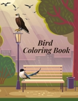 Birds Coloring Book: Stress Relieving Designs for Adults Relaxation Paperback B08TQCY6YR Book Cover