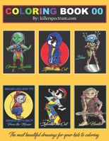 Coloring Book 00: killerspectrum.com B092XK3N3S Book Cover