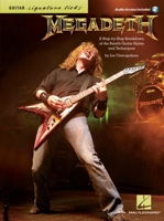 Megadeth: Signature Licks - A Step-by-Step Breakdown Of The Band's Guitar Styles & Techniques (Guitar Signature Licks) 1423492676 Book Cover