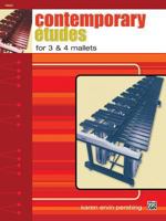Contemporary Etudes for 3 & 4 Mallets 0739013742 Book Cover
