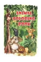 Animal Coloring Book: Kids Coloring Books for Kids Aged 2-8, size 6" x 9", 120 PAGES B087RCCSRM Book Cover