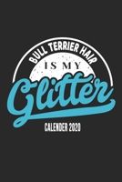 Bullterrier Hair Is My Glitter Calender 2020: Funny Cool Bullterrier Mom Calender 2020 Monthly & Weekly Planner - 6x9 - 128 Pages. Cute Gift For All Moms, Mothers, New Pet Owners, Enthusiasts, Fans An 1677523654 Book Cover