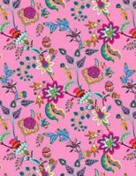 My Big Fat Journal Notebook Chinoiserie Pattern On Pink: 300 Plus Pages, Jumbo Sized Plain, Blank Unlined Journal Notebook For Journaling, Writing, ... Large 8.5 by 11 Size 1979132356 Book Cover