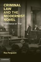 Criminal Law and the Modernist Novel: Experience on Trial 110701297X Book Cover