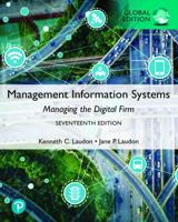 Management Information Systems: Managing the Digital Firm, Global Edition null Book Cover