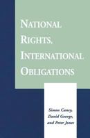 National Rights, International Obligations 0813329507 Book Cover