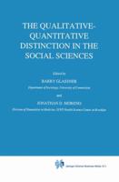 The Qualitative-Quantitative Distinction in the Social Sciences 9048184606 Book Cover